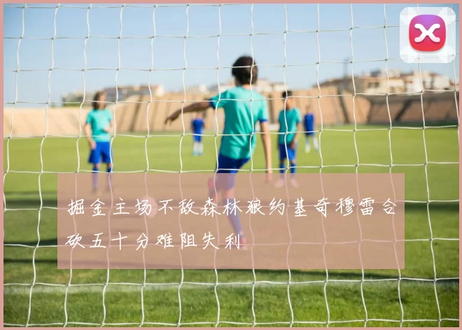 掘金主场不敌森林狼约基奇穆雷合砍五十分难阻失利